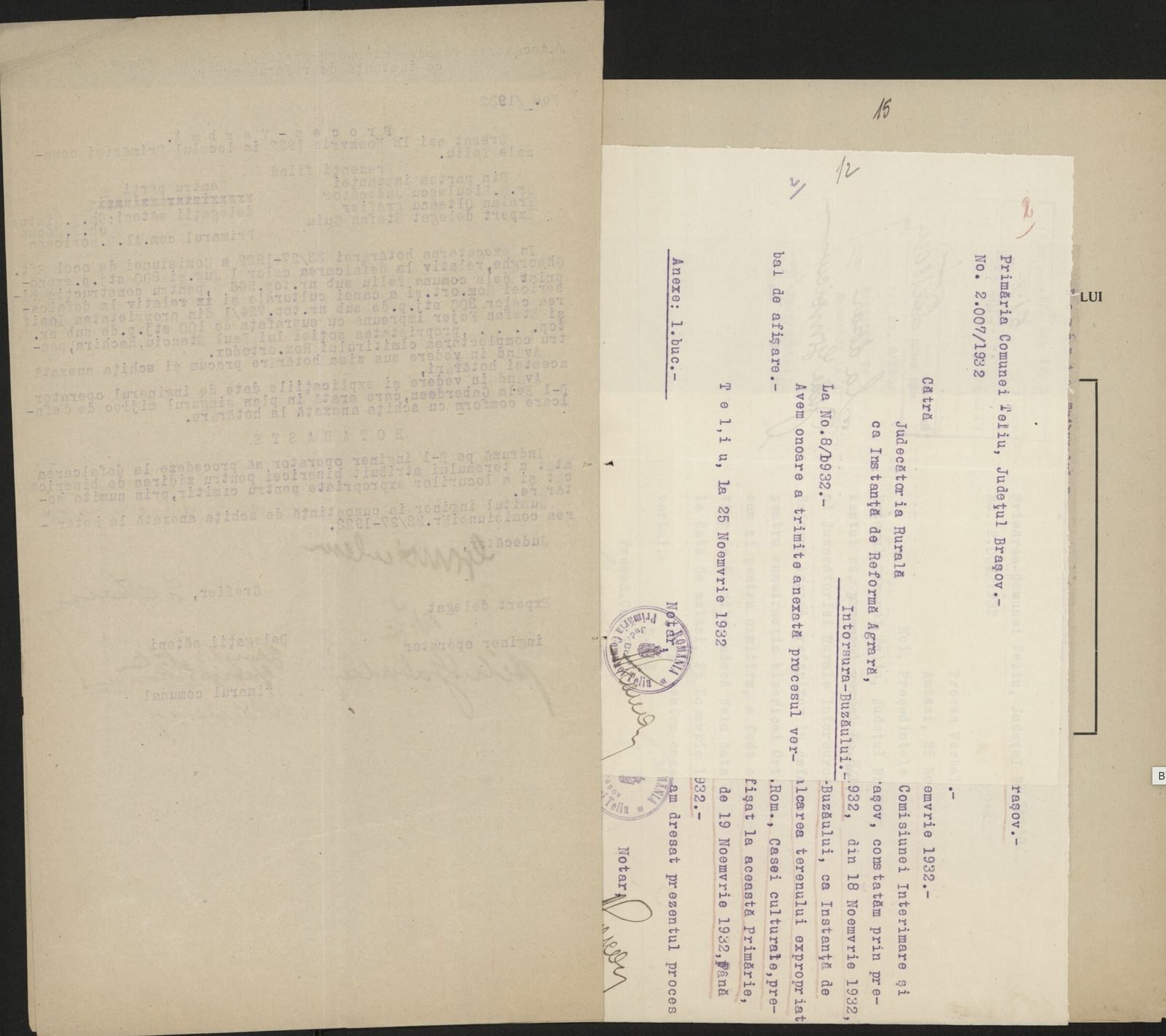 Fila 18 din dosarul C.II 2342/1932